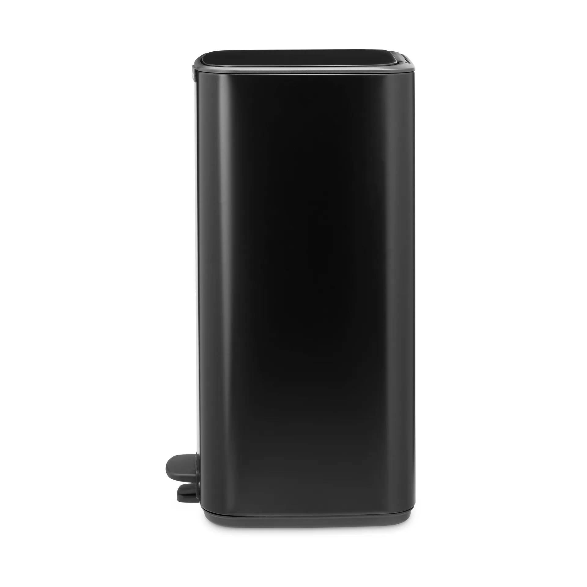 Cubo de basura con pedal Bo 30 L, Negro mate Brabantia