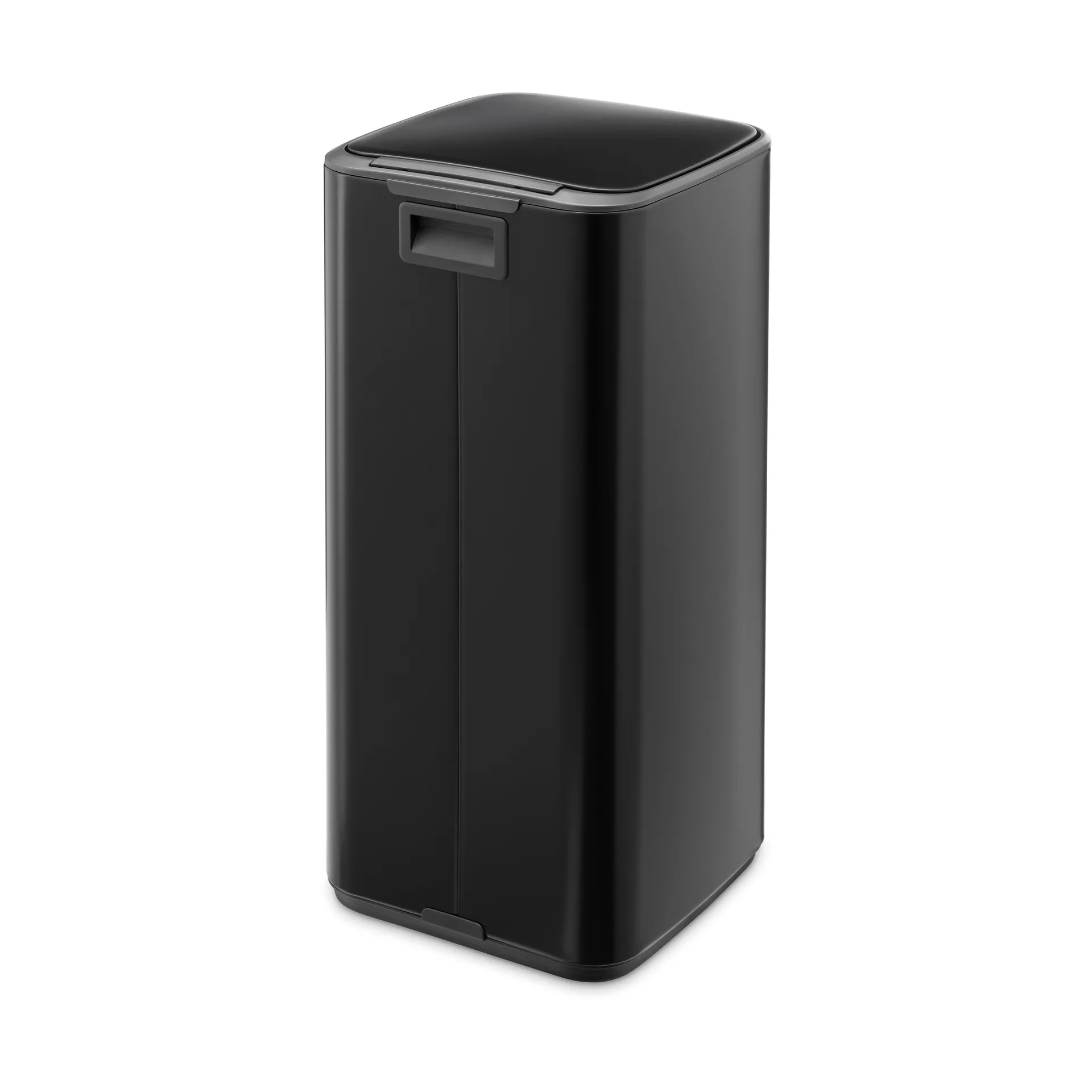 Cubo de basura con pedal Bo 30 L, Negro mate Brabantia