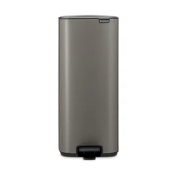 Cubo de basura con pedal Bo 30 L - Platino - Brabantia