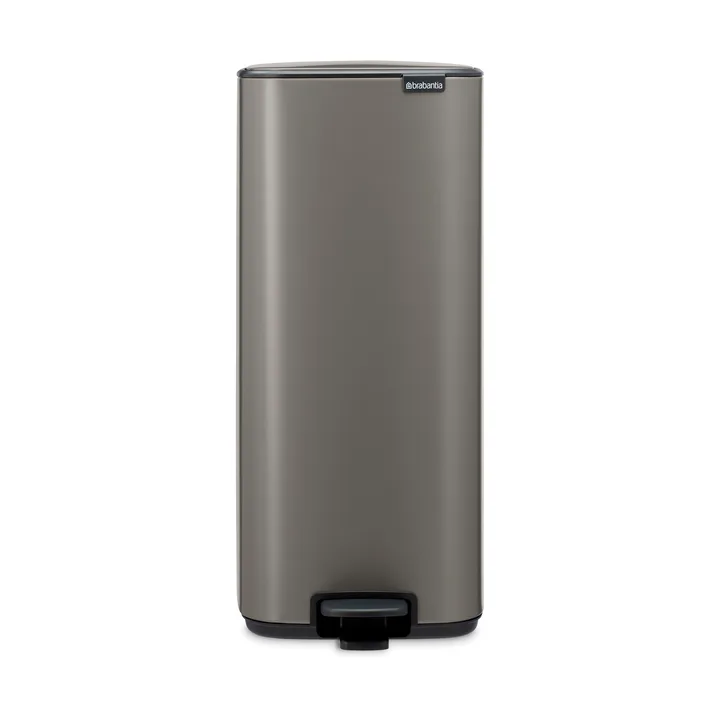 Cubo de basura con pedal Bo 30 L - Platino - Brabantia