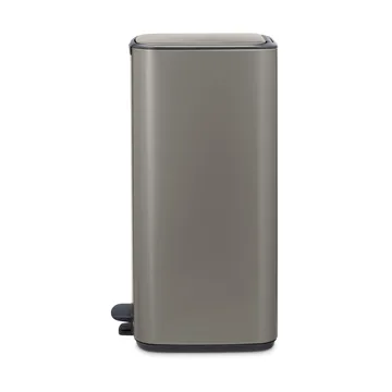 Cubo de basura con pedal Bo 30 L - Platino - Brabantia