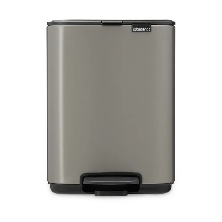 Cubo de basura con pedal Bo 4 L - Platino - Brabantia