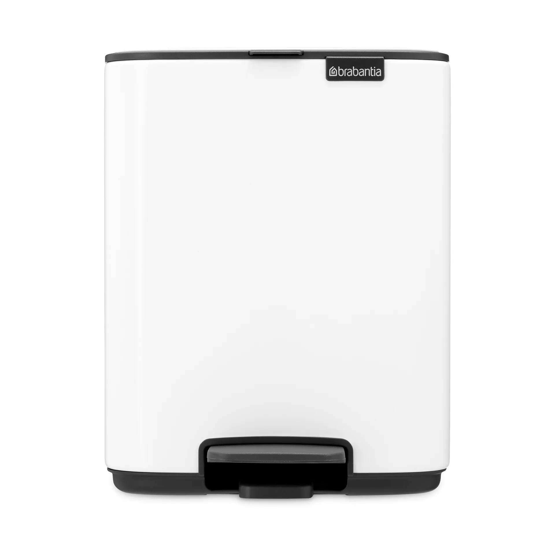 Cubo de basura con pedal Bo 7 L, Blanco Brabantia