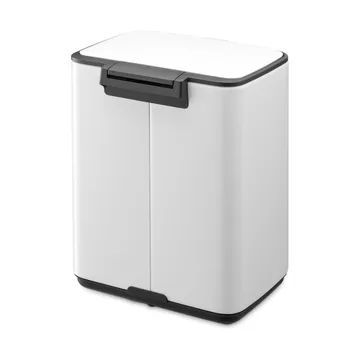 Cubo de basura con pedal Bo 7 L - Blanco - Brabantia