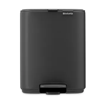 Cubo de basura con pedal Bo 7 L - Mineral Infinite Grey - Brabantia