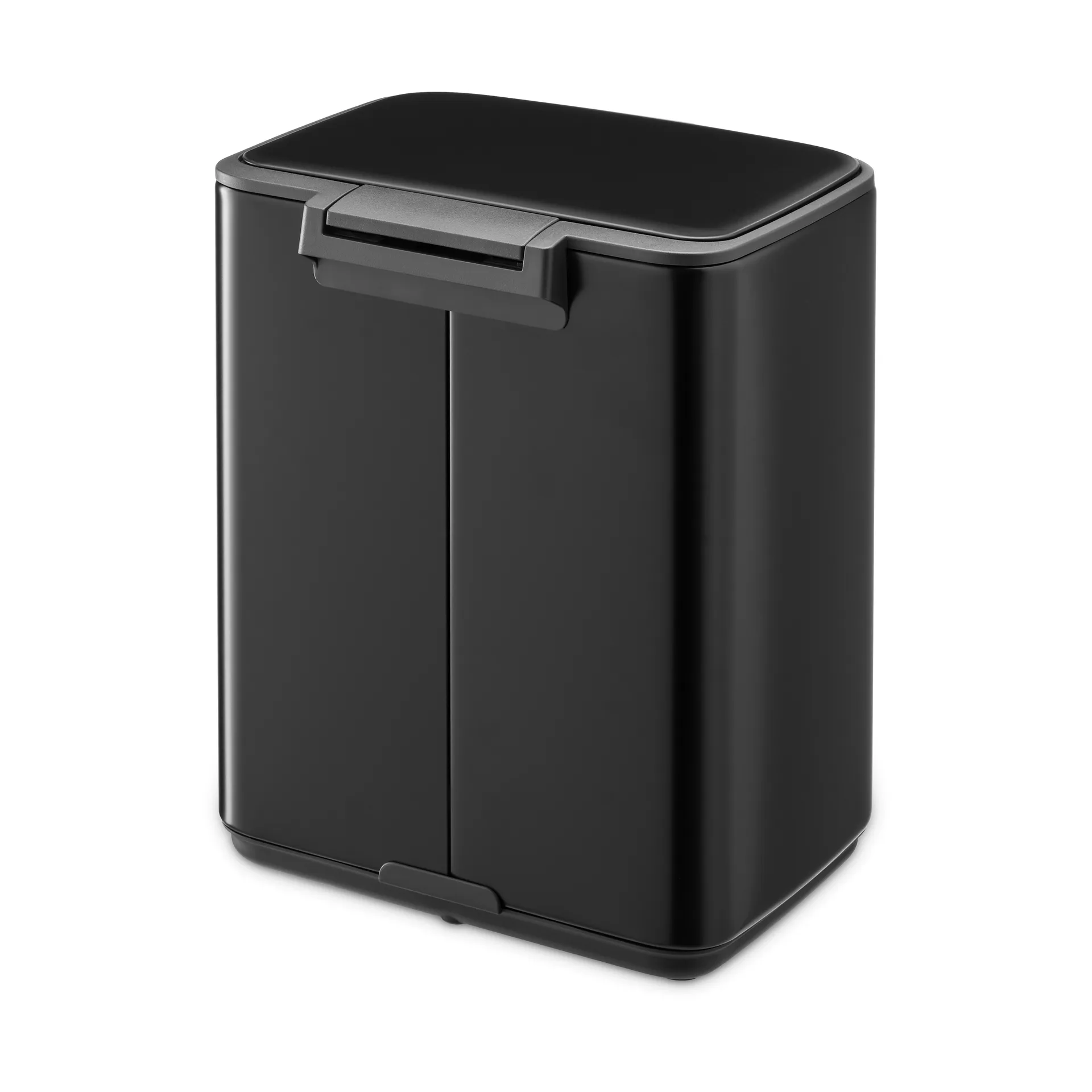 Cubo de basura con pedal Bo 7 L, Negro mate Brabantia