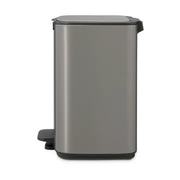 Cubo de basura con pedal Bo 7 L - Platino - Brabantia