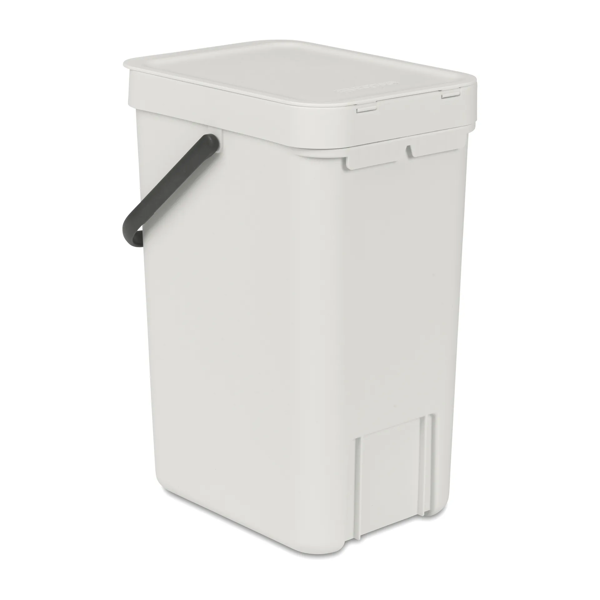 Cubo de basura & Go 12L, gris claro Brabantia