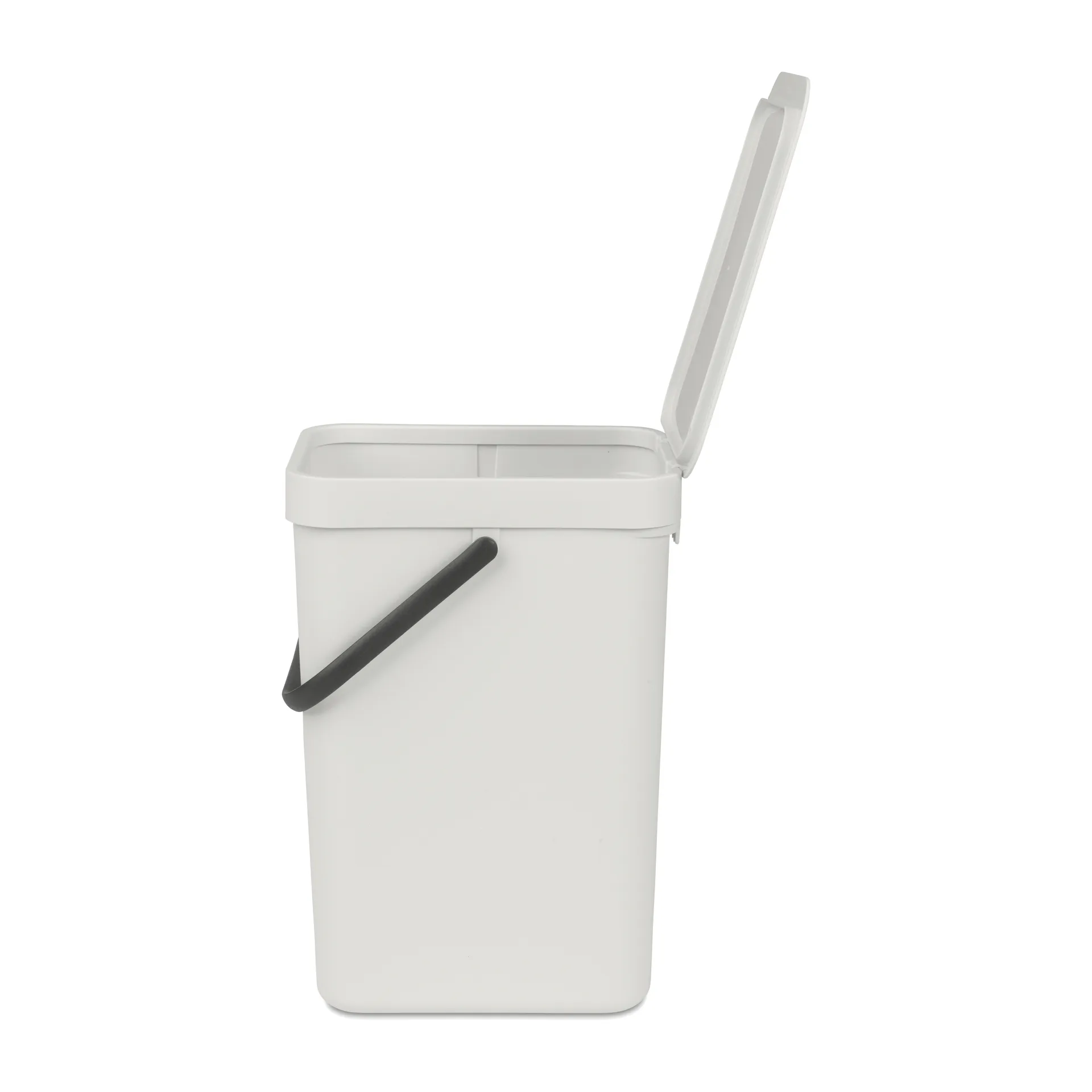 Cubo de basura & Go 12L, gris claro Brabantia