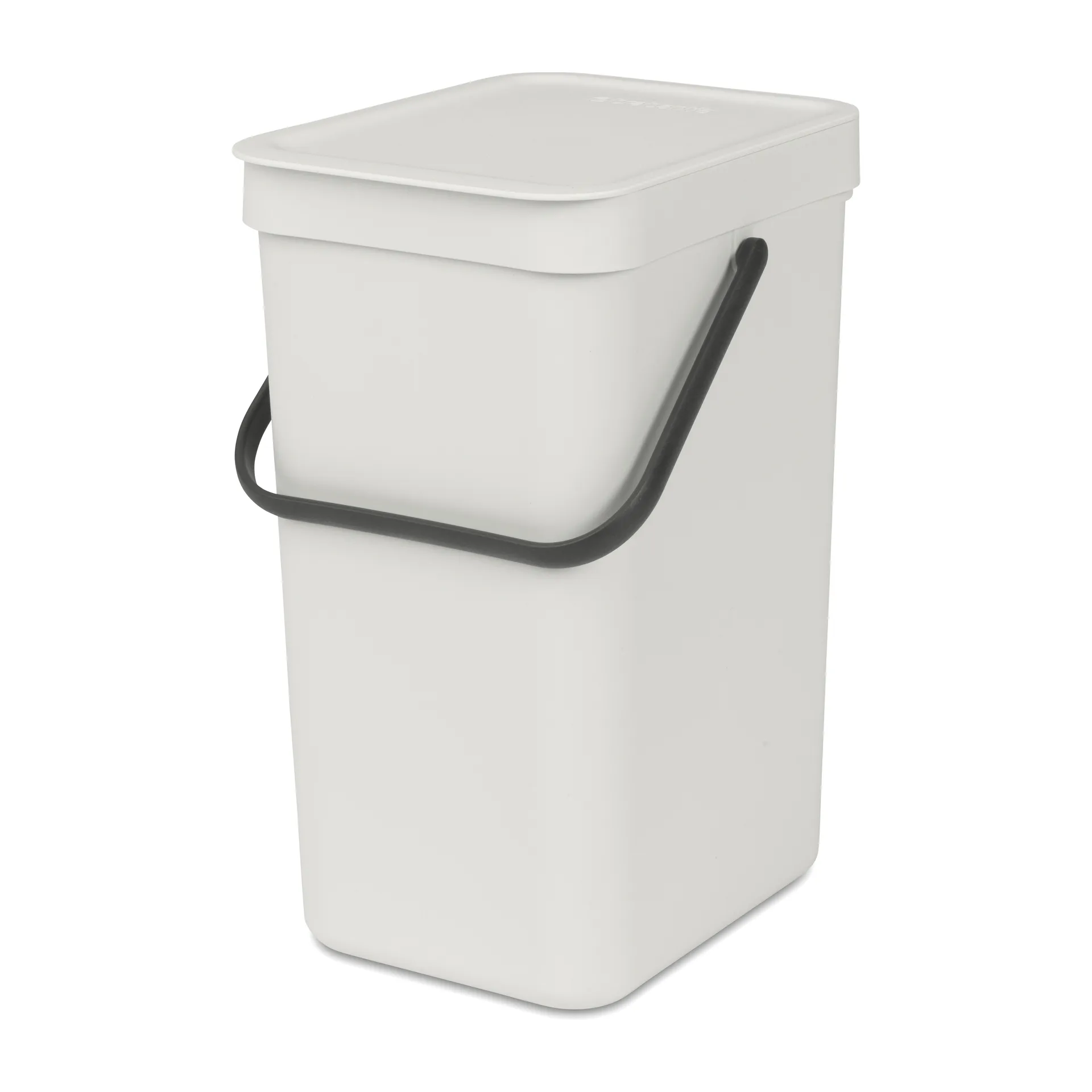 Cubo de basura & Go 12L, gris claro Brabantia