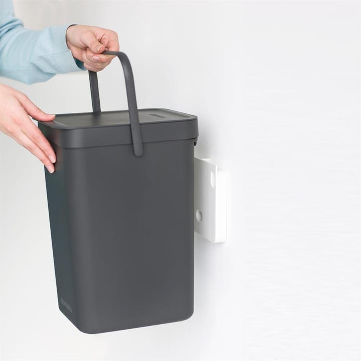 Cubo de basura & Go 12L, gris Brabantia