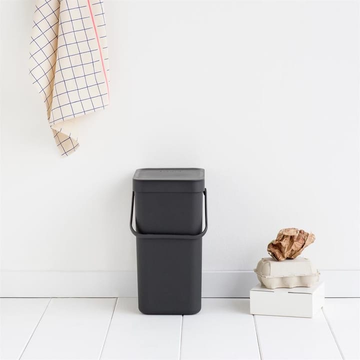 Cubo de basura & Go 12L, gris Brabantia