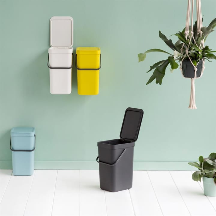 Cubo de basura & Go 12L, gris Brabantia
