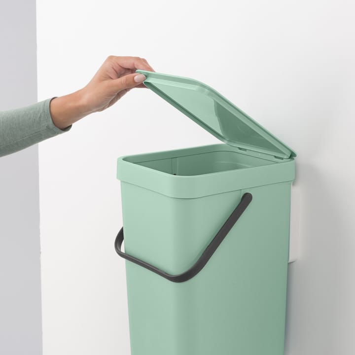 Brabantia Cubo de la basura Sort & Go (Gris, 12 l, Plástico)