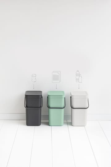 Cubo de basura & Go 12L - Jade green - Brabantia