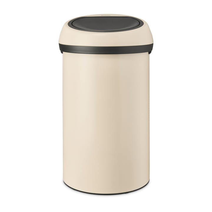 Cubo de basura redondo Touch Bin 60 L - Soft Beige - Brabantia