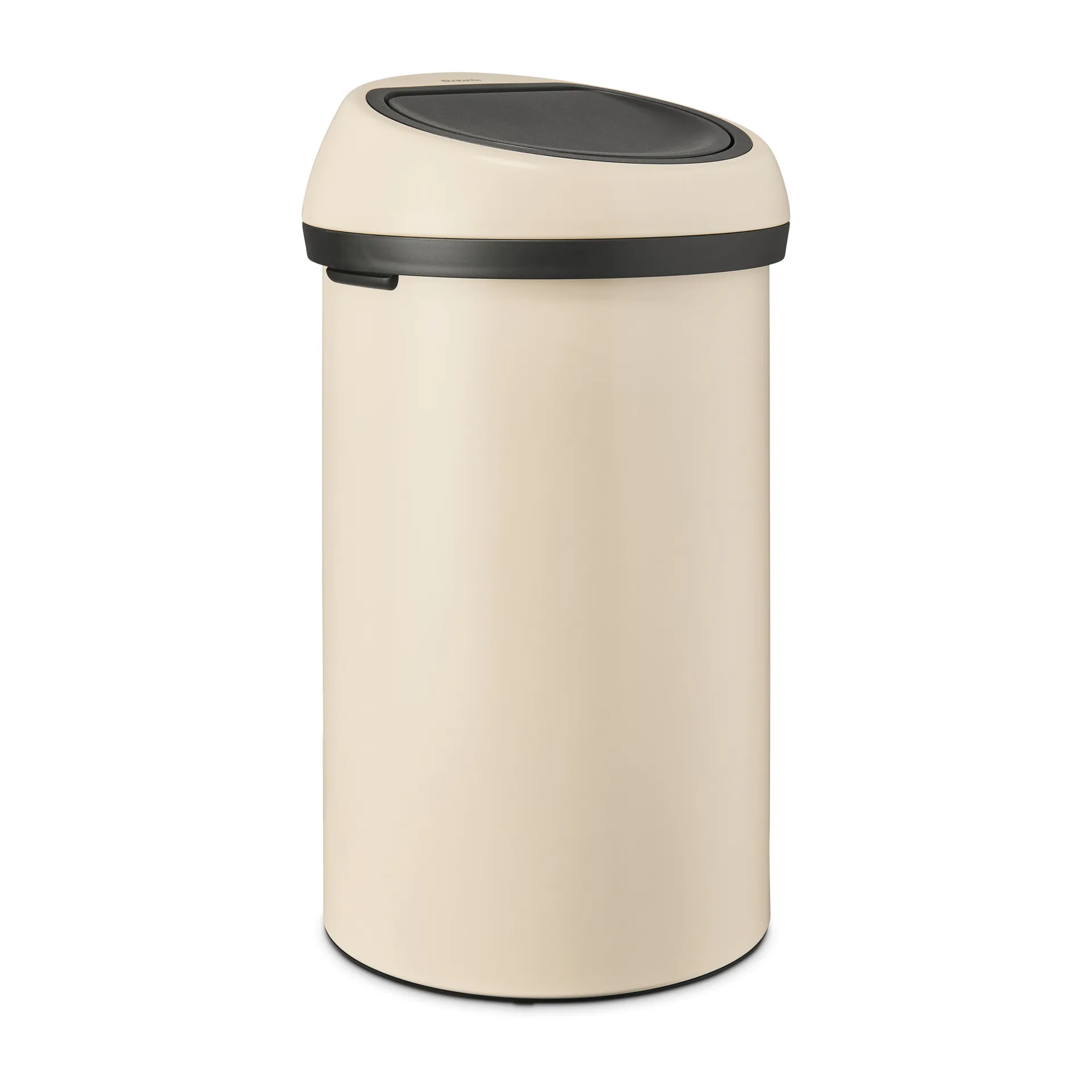 Cubo de basura redondo Touch Bin 60 L, Soft Beige Brabantia