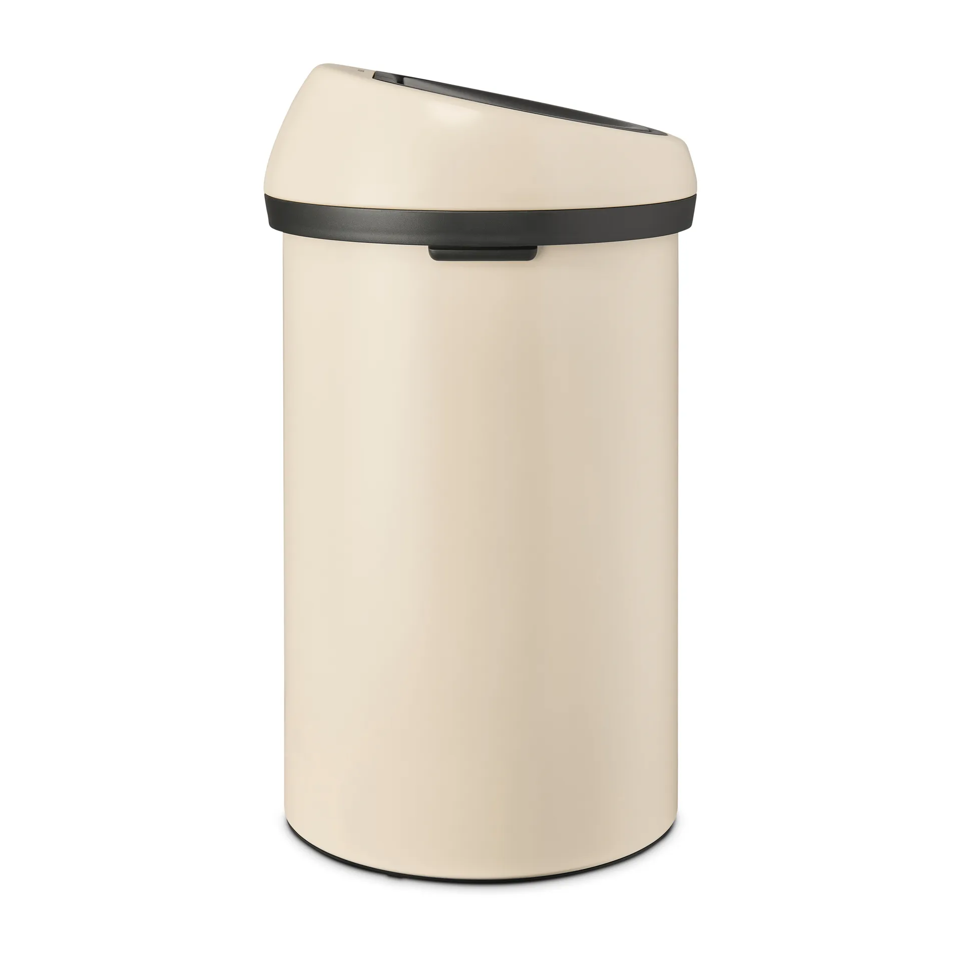 Cubo de basura redondo Touch Bin 60 L, Soft Beige Brabantia