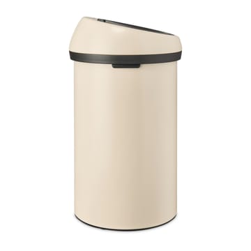 Cubo de basura redondo Touch Bin 60 L - Soft Beige - Brabantia