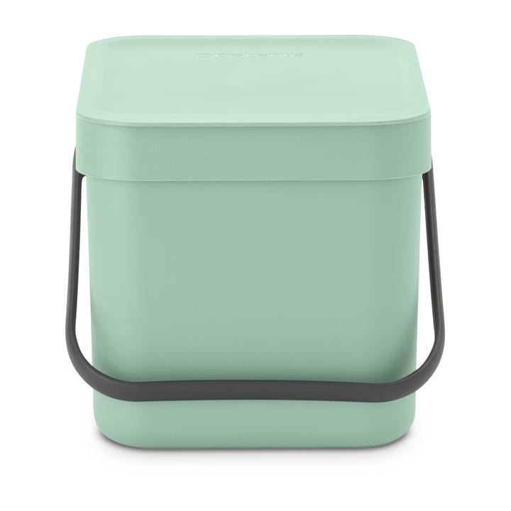 Brabantia Cubo de la basura Sort & Go (6 l, Verde, Plástico)