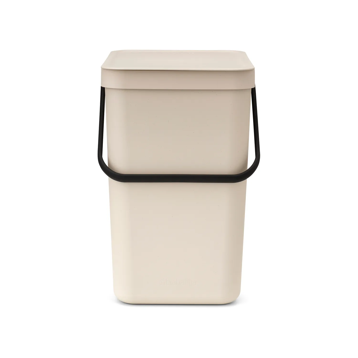 Cubo de basura Sort & Go 25 L, Soft Beige Brabantia