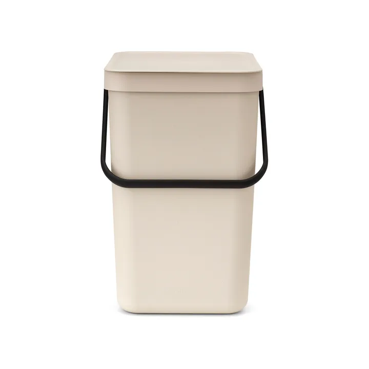 Cubo de basura Sort & Go 25 L - Soft Beige - Brabantia