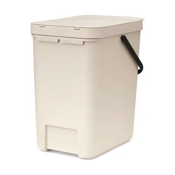 Cubo de basura Sort & Go 25 L - Soft Beige - Brabantia
