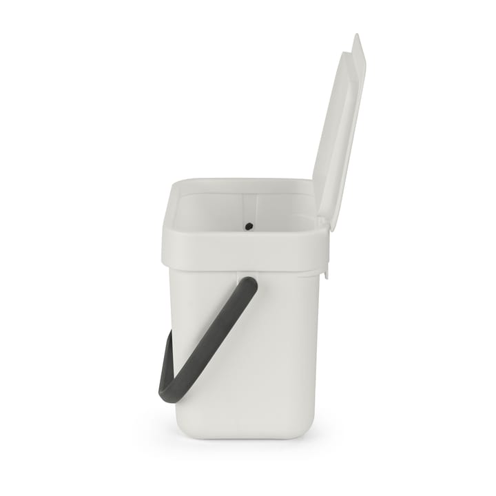 Cubo de basura Sort & Go 3 L, gris claro Brabantia