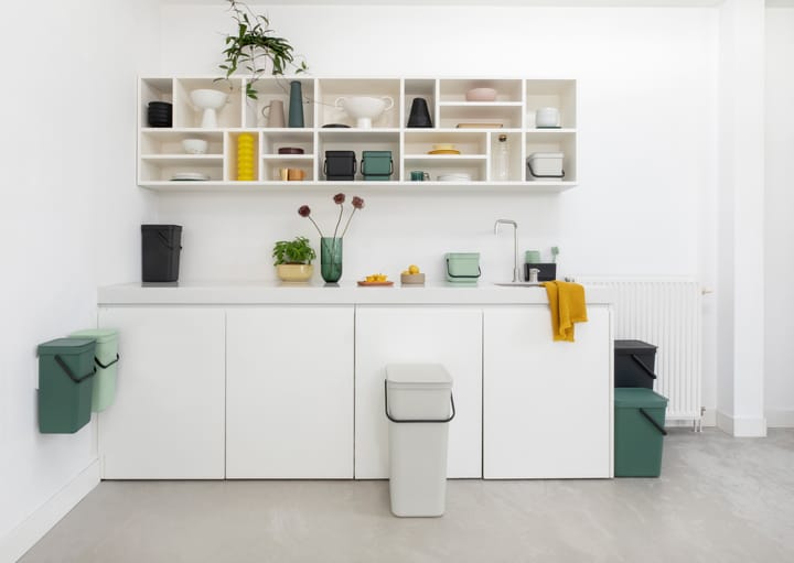 Cubo de basura Sort & Go 3 L, Jade green Brabantia