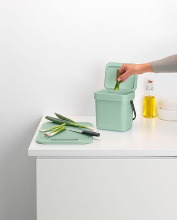 Cubo de basura Sort & Go 3 L - Jade green - Brabantia