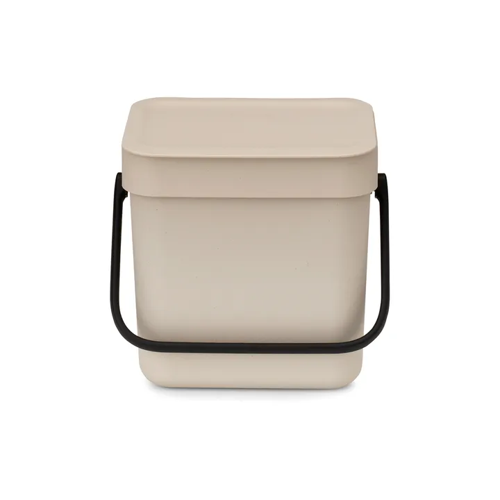 Cubo de basura Sort & Go 3 L - Soft Beige - Brabantia
