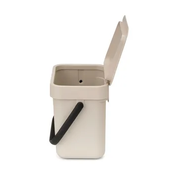Cubo de basura Sort & Go 3 L - Soft Beige - Brabantia