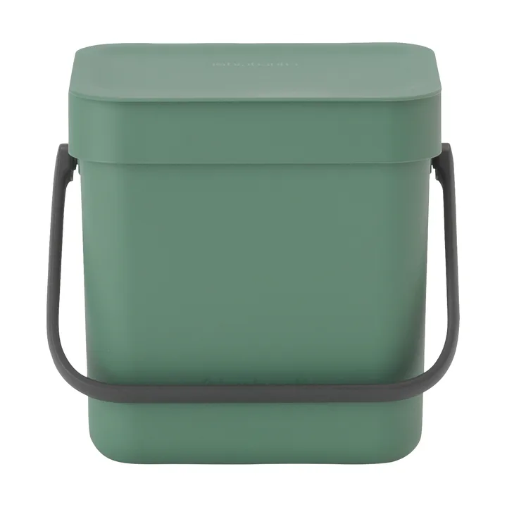 Cubo de basura Sort & Go 3 L - Verde abeto - Brabantia