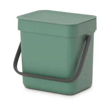 Cubo de basura Sort & Go 3 L - Verde abeto - Brabantia