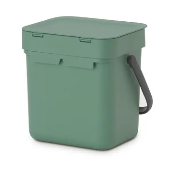 Cubo de basura Sort & Go 3 L - Verde abeto - Brabantia