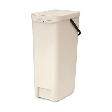 Cubo de basura Sort & Go 40 L - Soft Beige - Brabantia