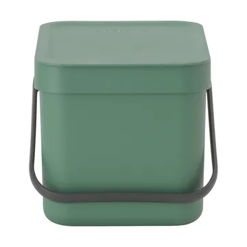 Cubo de basura Sort & Go 6 L - Verde abeto - Brabantia