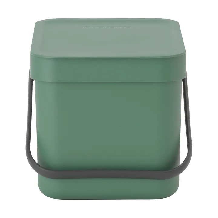 Cubo de basura Sort & Go 6 L - Verde abeto - Brabantia