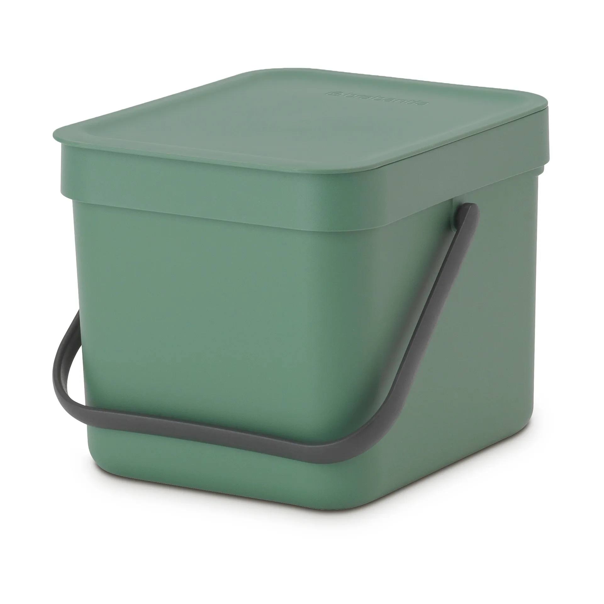 Cubo de basura Sort & Go 6 L, Verde abeto Brabantia