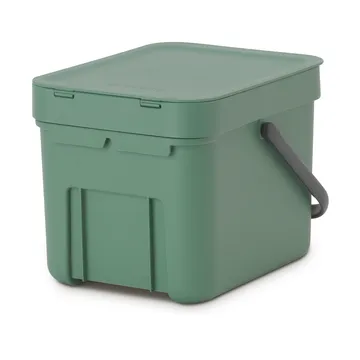 Cubo de basura Sort & Go 6 L - Verde abeto - Brabantia