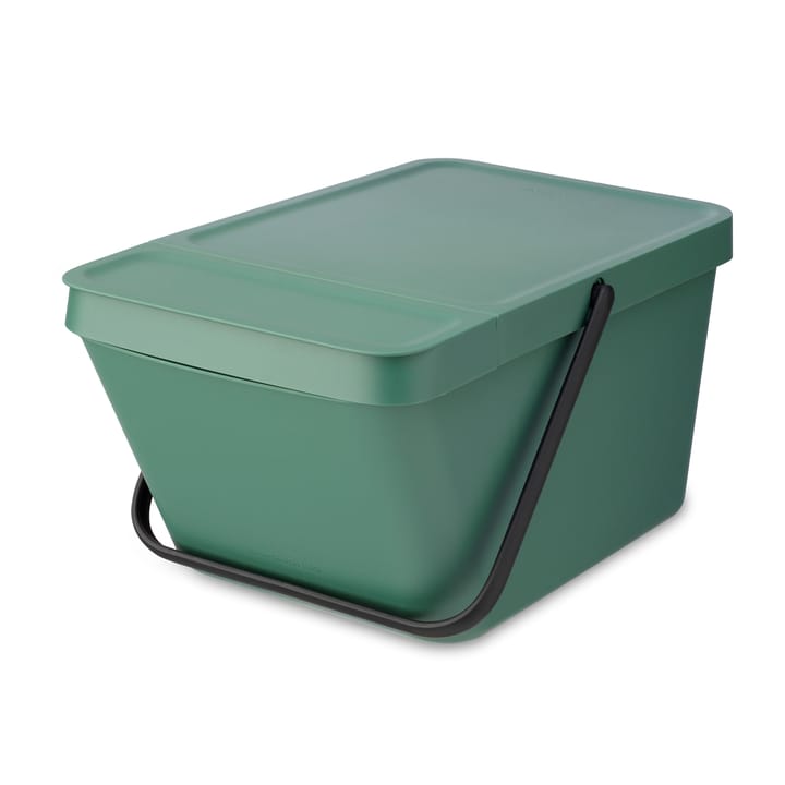 Brabantia Cubo de la basura Sort & Go (Gris, 6 l, Plástico)