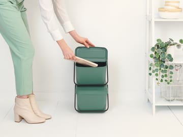 Cubo de basura Sort & Go Stapelbar 20 L - Fir Green - Brabantia
