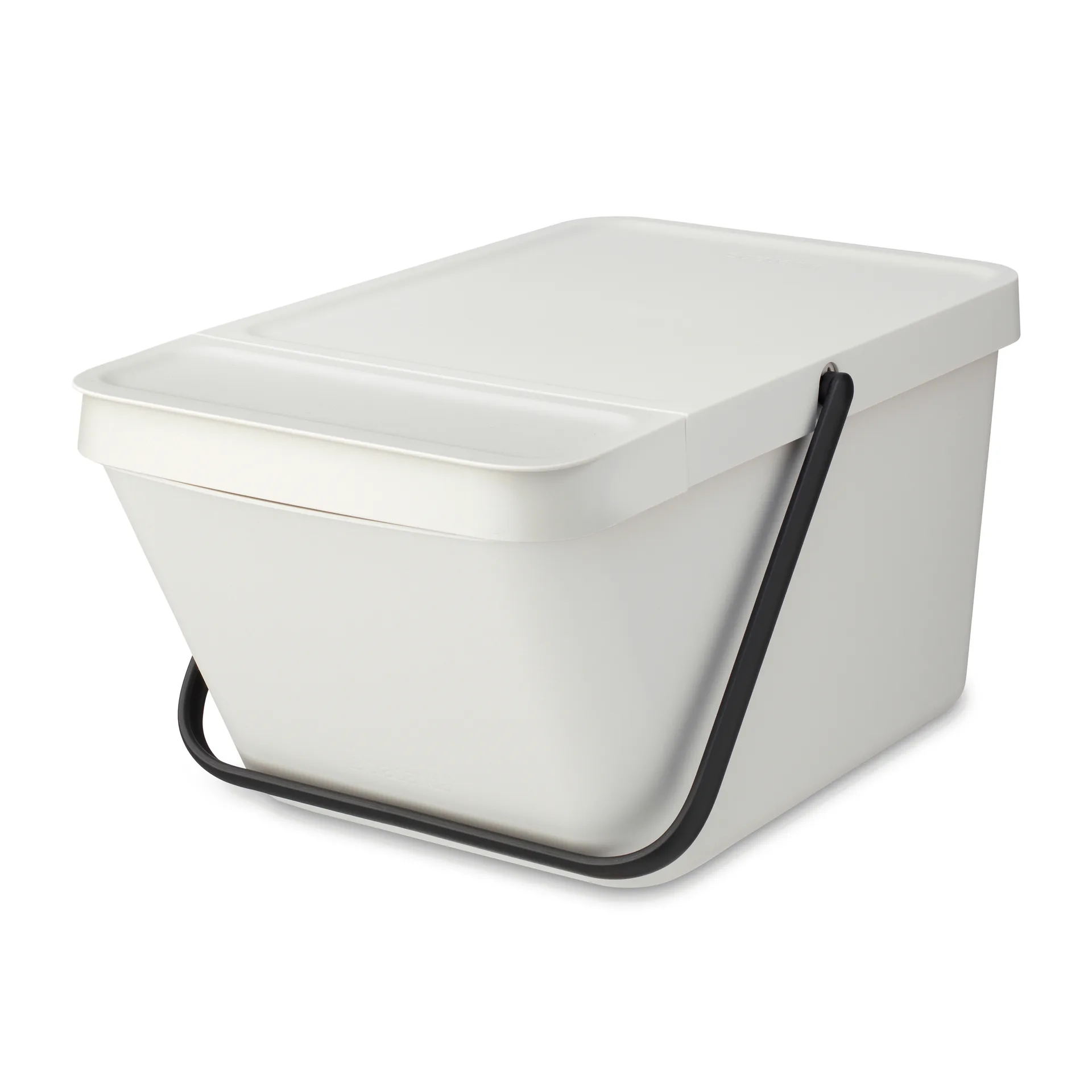 Cubo de basura Sort & Go Stapelbar 20 L, Gris claro Brabantia