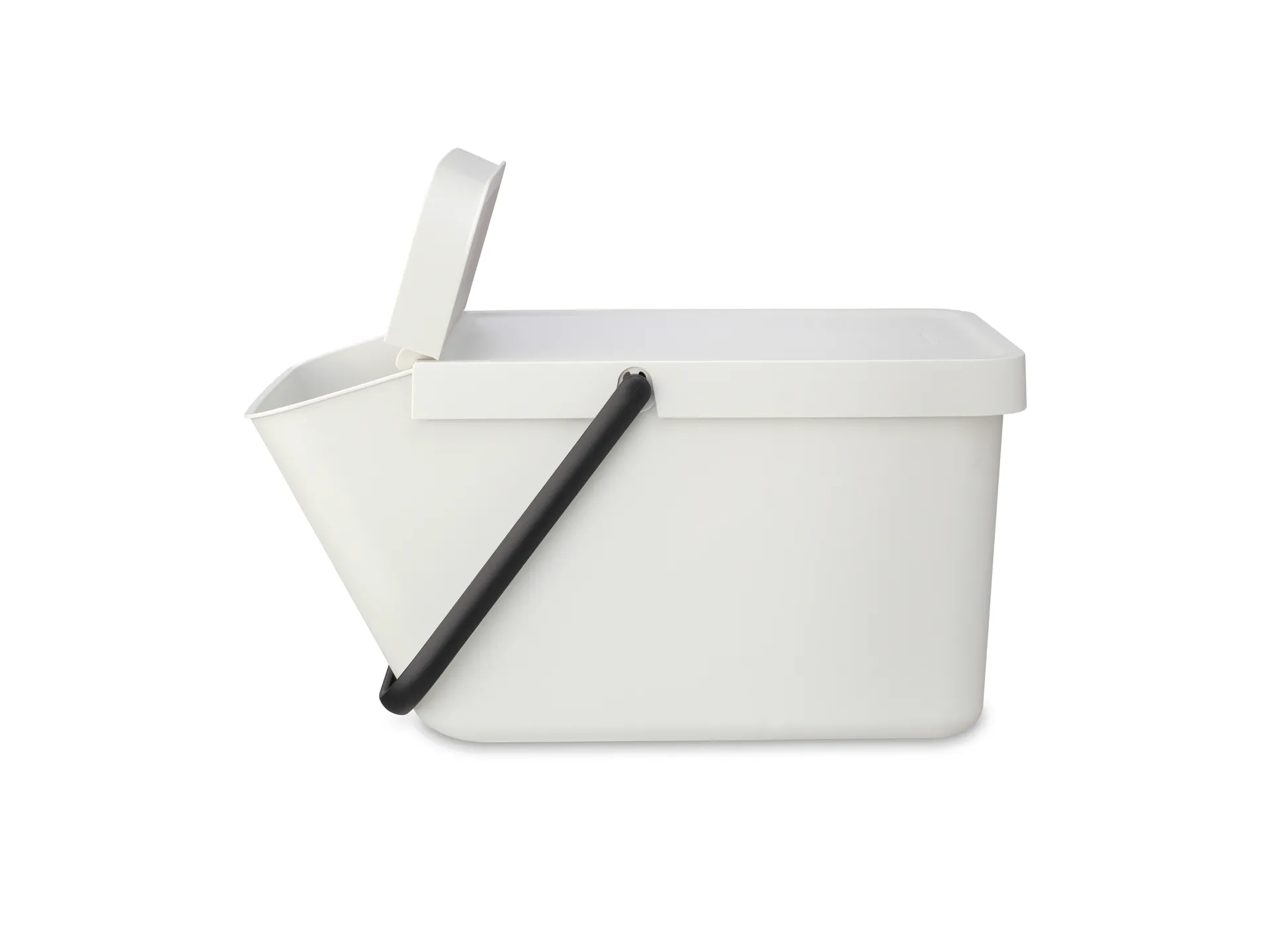 Cubo de basura Sort & Go Stapelbar 20 L, Gris claro Brabantia