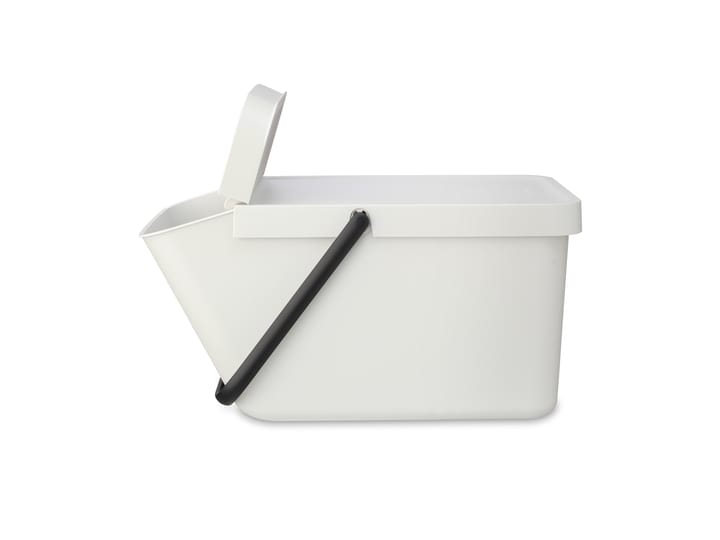 Cubo de basura Sort & Go Stapelbar 20 L, Gris claro Brabantia