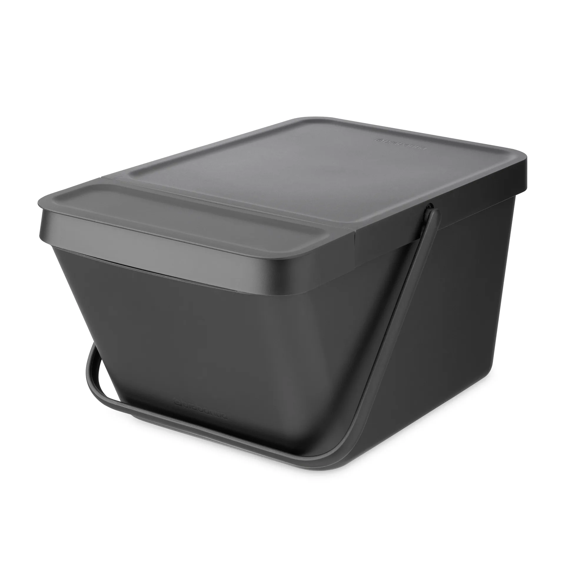 Cubo de basura Sort & Go Stapelbar 20 L, Gris Brabantia