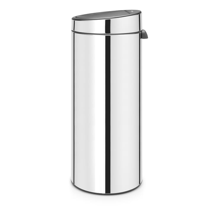 Cubo de basura Touch Bin, 30 L - acero brillante - Brabantia