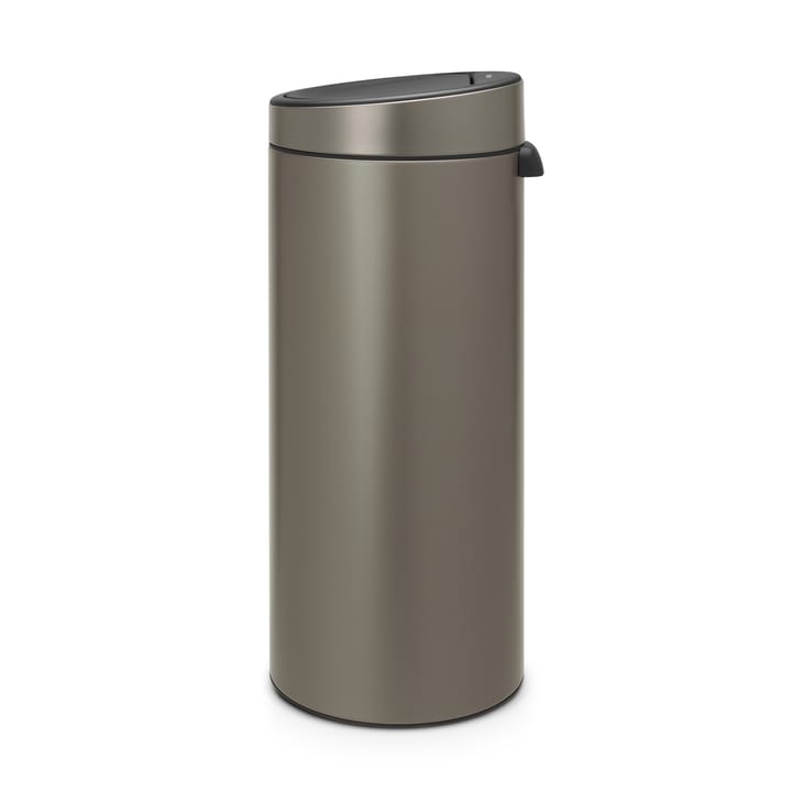 Cubo de basura Touch Bin, 30 L - platino - Brabantia