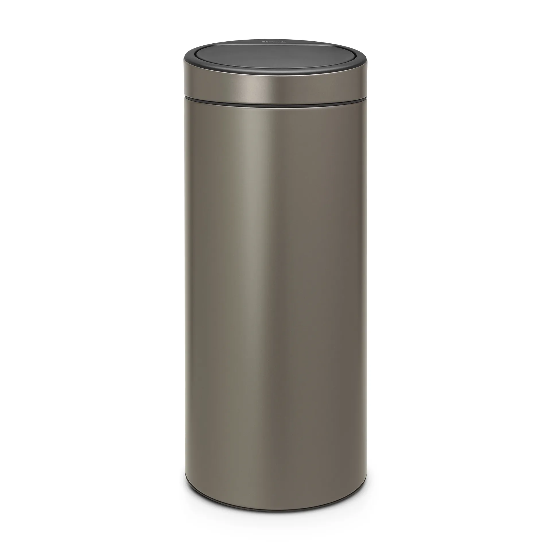 Cubo de basura Touch Bin, 30 L, platino Brabantia