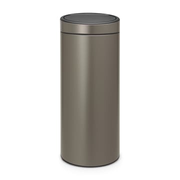 Cubo de basura Touch Bin, 30 L - platino - Brabantia